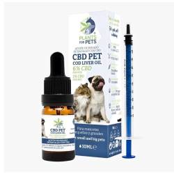 Huile CBD animaux 6% + CBG 1%, Plants for Pets