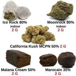 Pack mixte puissant 10 g - fleurs et résines CBD