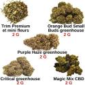 Pack discount 10 g – Fleurs de CBD