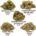 Pack notre sélection 10 g - fleurs de CBD