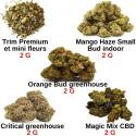 Pack discount 10 g – Fleurs de CBD