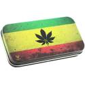 Boîte de rangement CBD « Rasta Leaf »