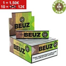 Feuille à rouler pas cher, Brown + filtres