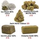 Pack mixte puissant 10 g - fleurs et résines CBD