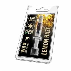 Wax CBD Lemon Haze 66% 1g puissant