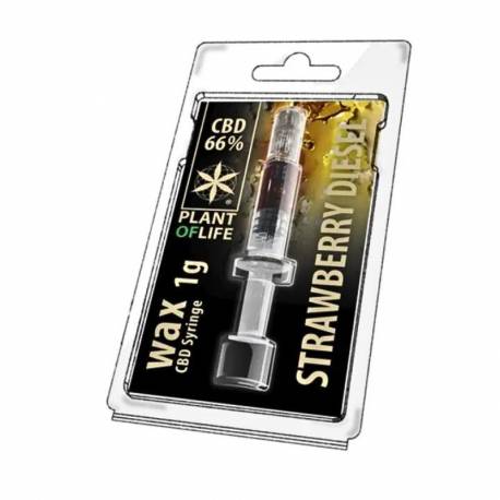 Wax CBD 66% Strawberry Diesel – CBD puissant