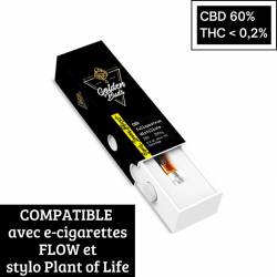 Cartouche Super Lemon Haze CBD 60% Golden Buds