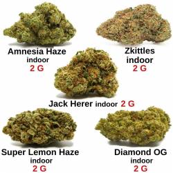 Pack notre sélection 10 g - fleurs de CBD