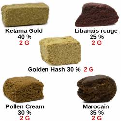 Pack découverte 10 g – Résines CBD